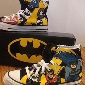 "Batman" Chuck Taylors